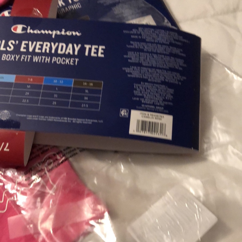 NWT Girls Champion Tank Top & Tee - Picture 5 of 8
